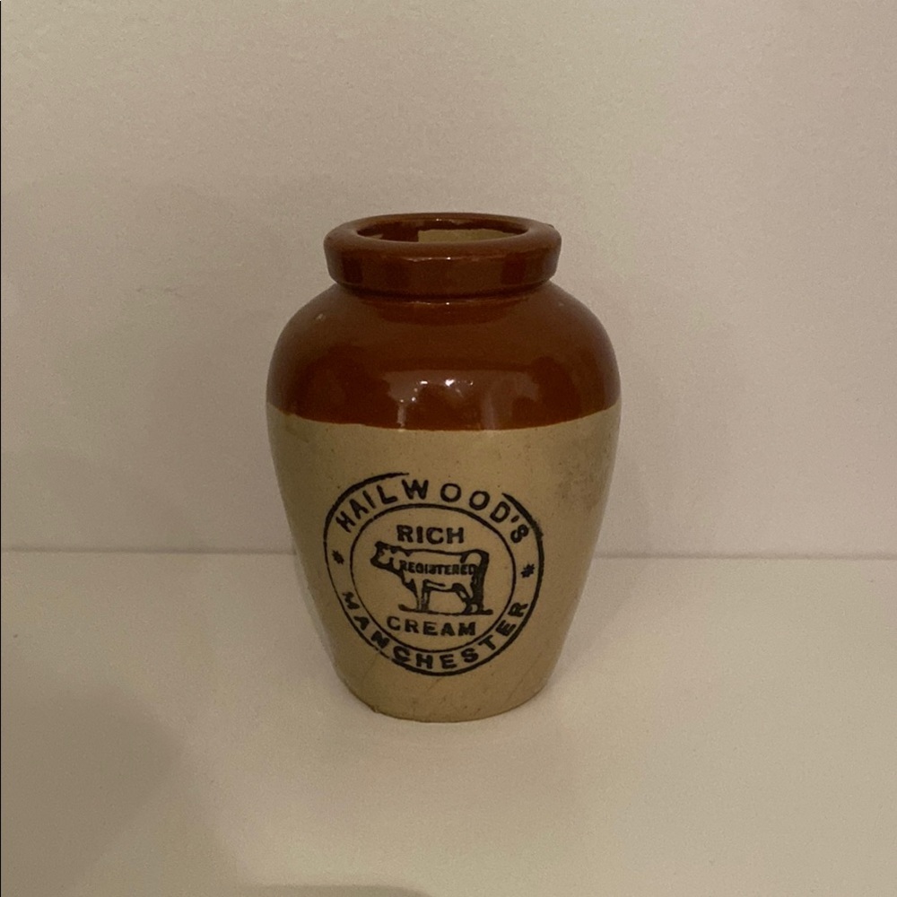 Hailwood's Rich Cream Stoneware Jar